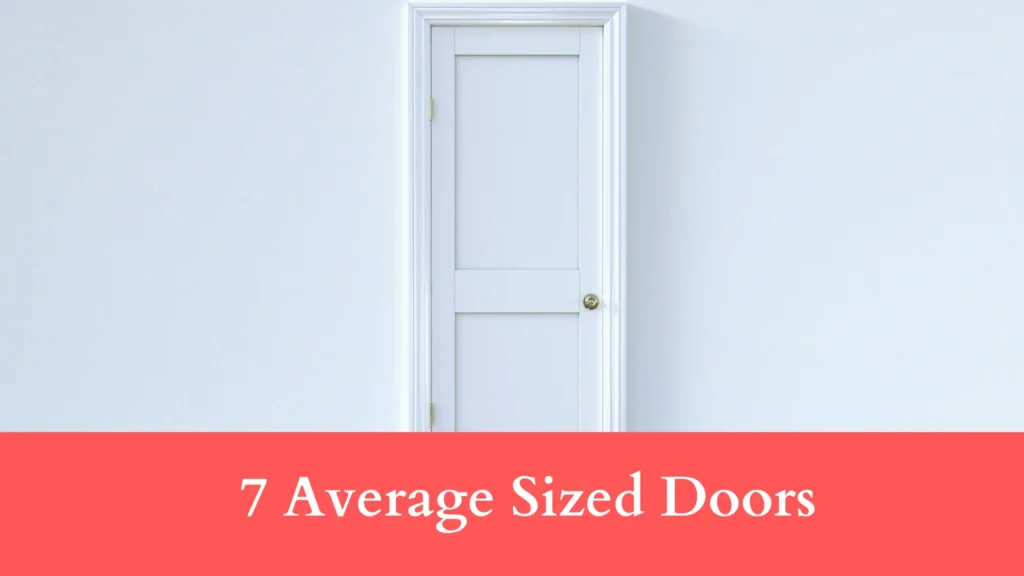 Seven Average-Sized Doors - Things That Are 50 Feet Tall in Air