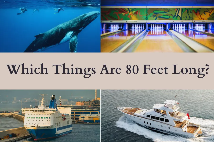 Things That Are 80 Feet Long