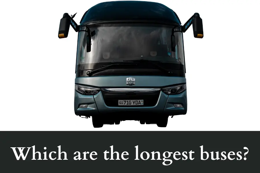 What are the longest buses used in the world