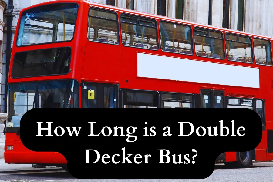 how long is a double decker bus