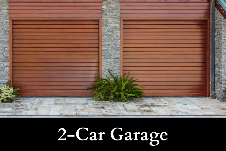 2-Car Garage is 25 Feet Long or Big