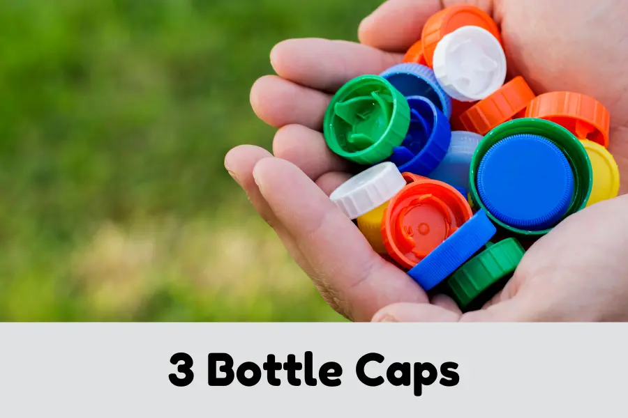 3 Bottle Caps