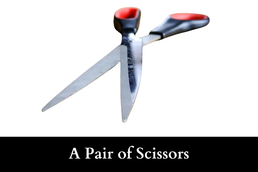 A Pair of Scissors Is 20 cm long