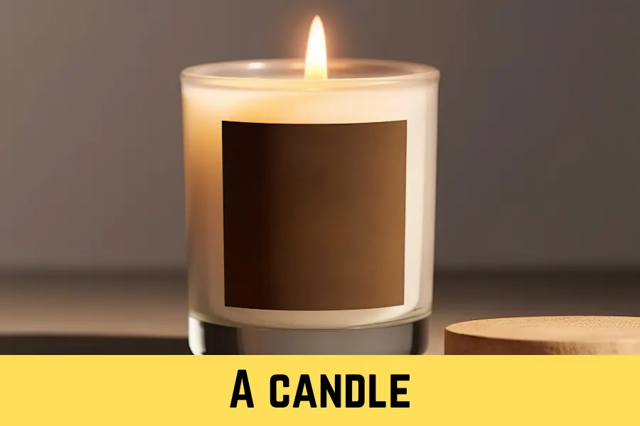 A candle