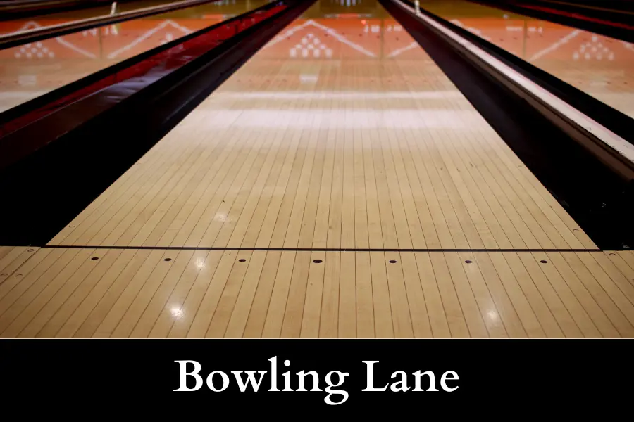 About 68 percent of the Length of a Bowling Lane is 43 feet long