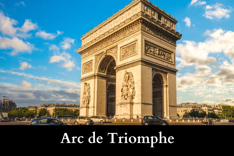 Arc de Triomphe is 50 Meters long