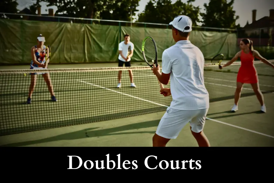 Doubles Court is 10 Meters Long