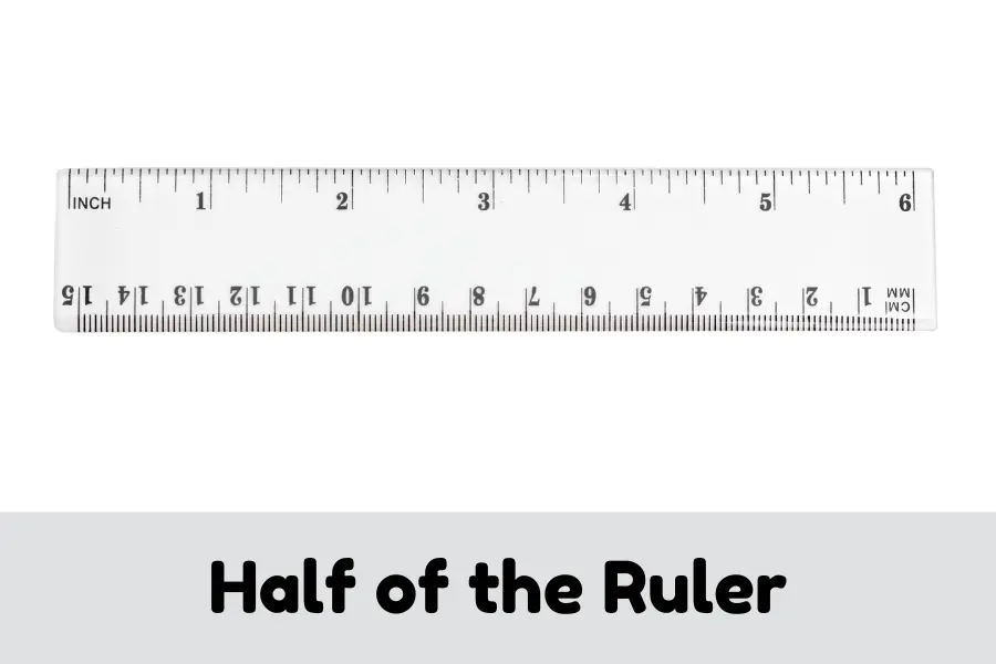 Half of the Ruler