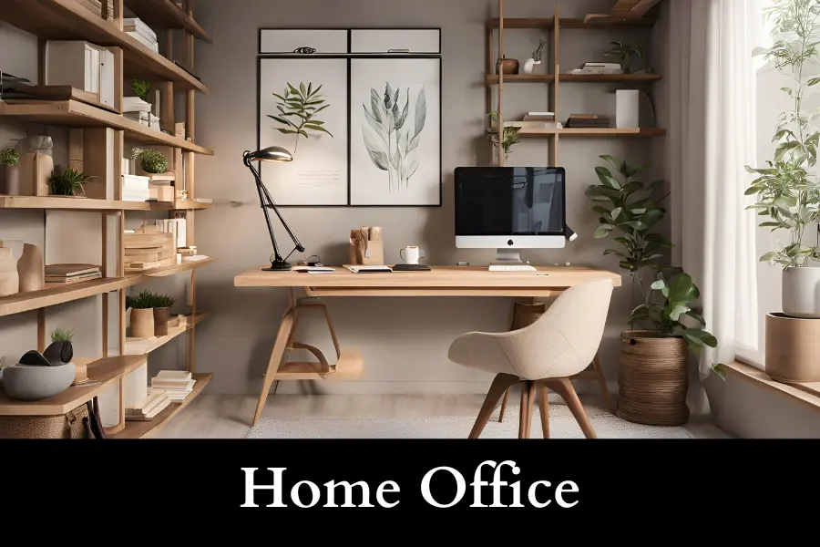 Home Office is a 100 square feet in size