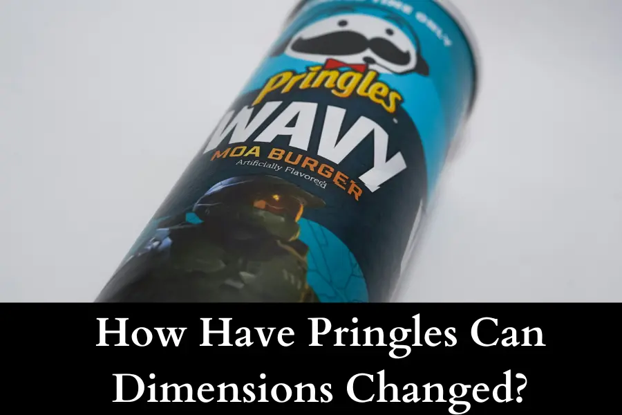 How Have Pringles Can Dimensions Changed Over Time