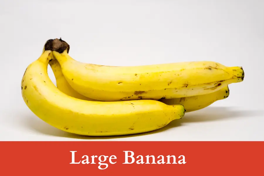 Large Banana is 9 inches long