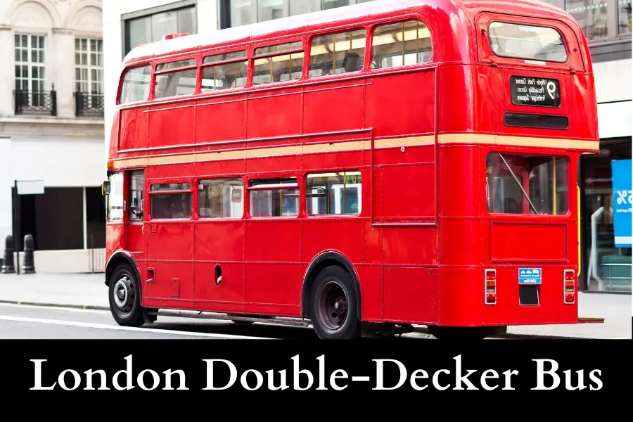 London Double-Decker Bus is 10 Meters Long