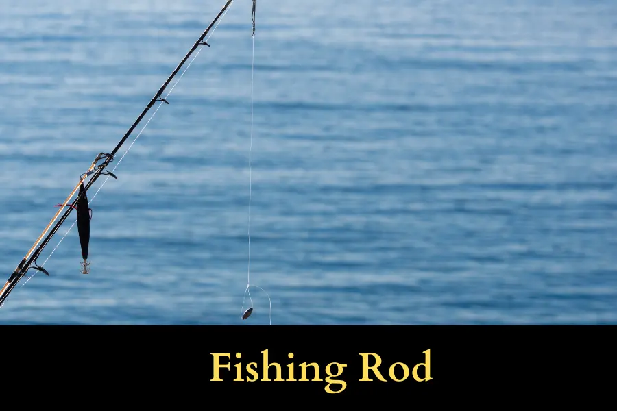 Medium Fishing Rod is 6 Feet long or tall