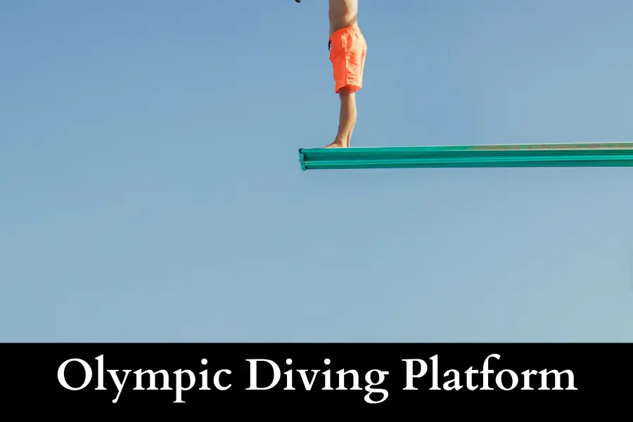 Olympic Diving Platform is 10 Meters Long