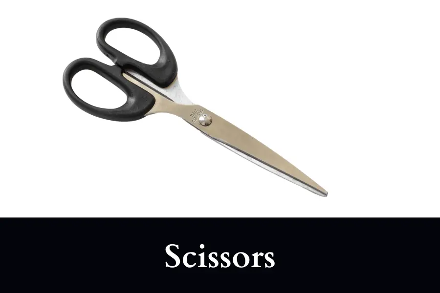 Scissors is 7 Inches Long