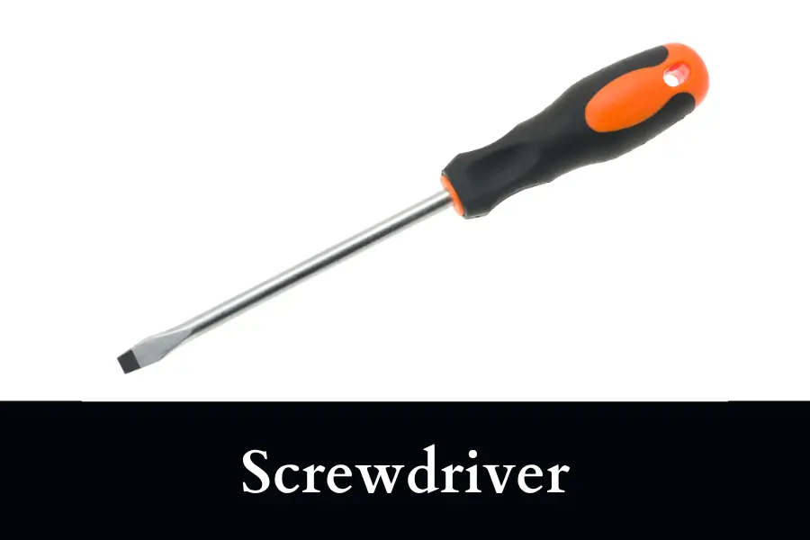 Screwdriver is 7 Inches Long