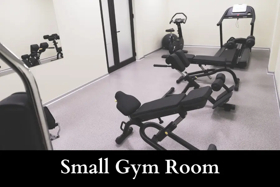 Small Gym Room is a 100 square feet in size