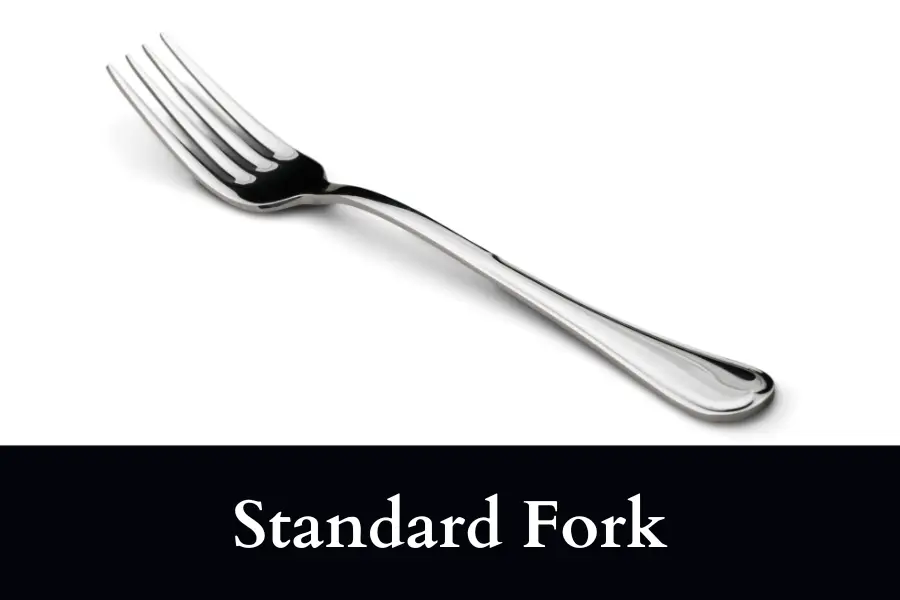 Standard Fork is 7 Inches Long