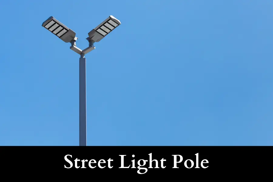 Street Light Pole is 10 Meters Long