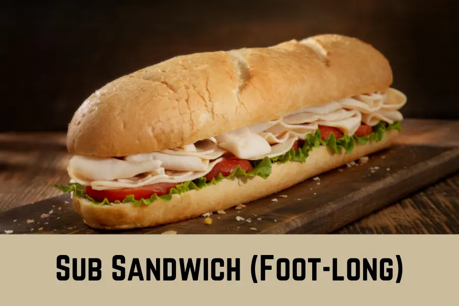 Sub Sandwich (Foot-long)