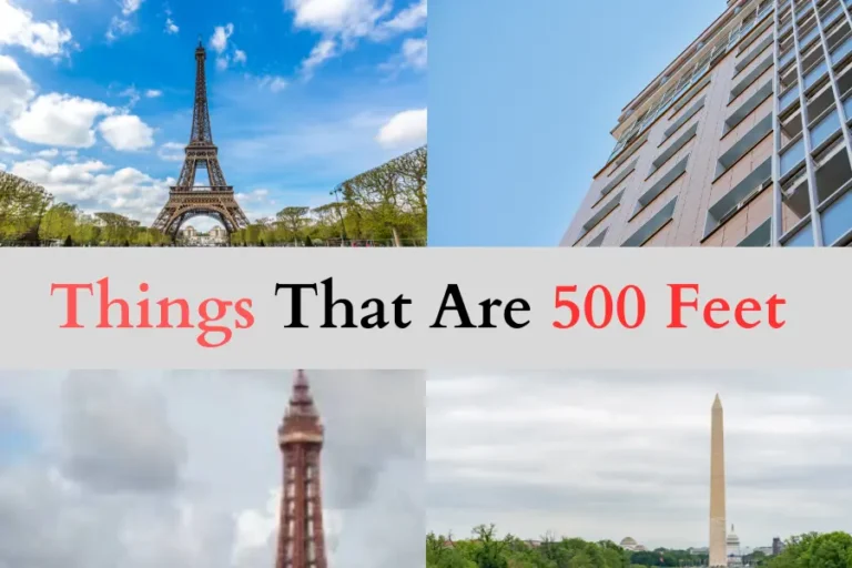 Things That Are 500 Feet Long