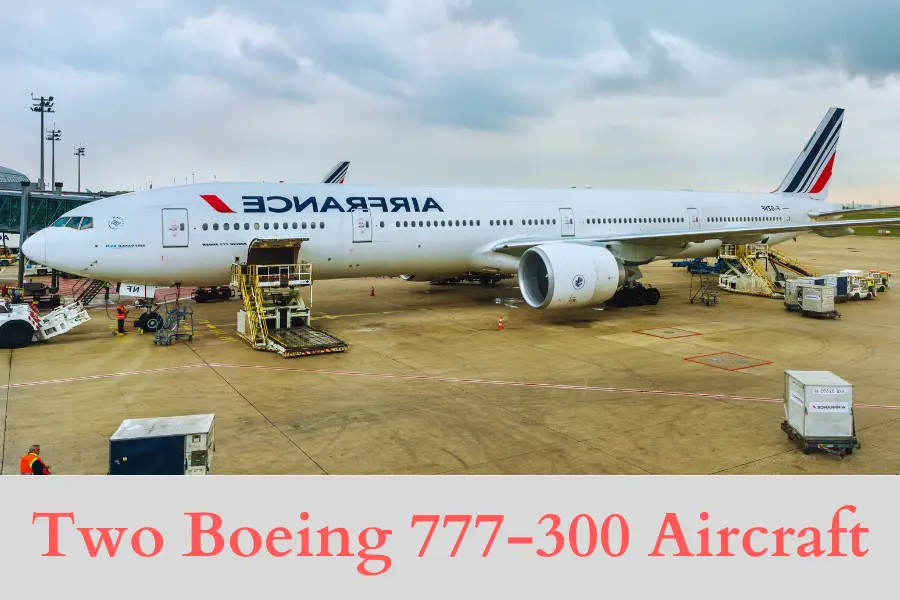 Two Boeing 777-300 Aircraft is 500 Feet Long