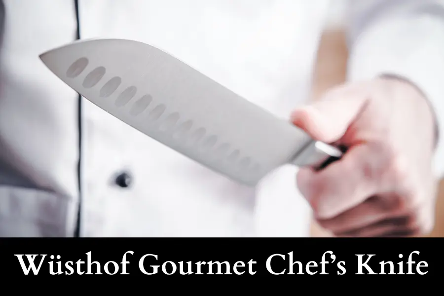 Wüsthof Gourmet 10-Inch Chef’s Knife is 10 Inches Long