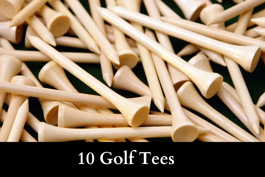 10 Golf Tees is 20 inches long or big