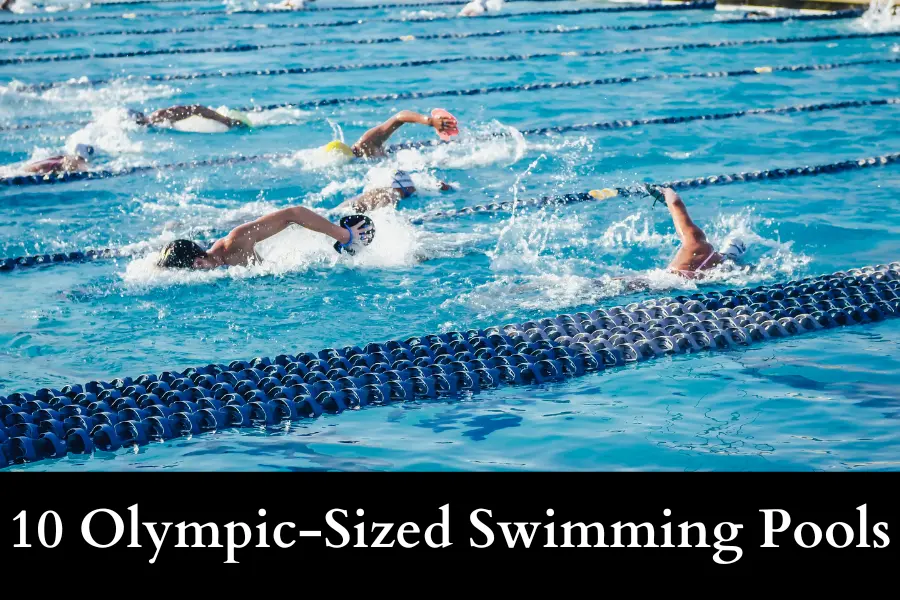 10 Olympic-Sized Swimming Pools is 500 meters