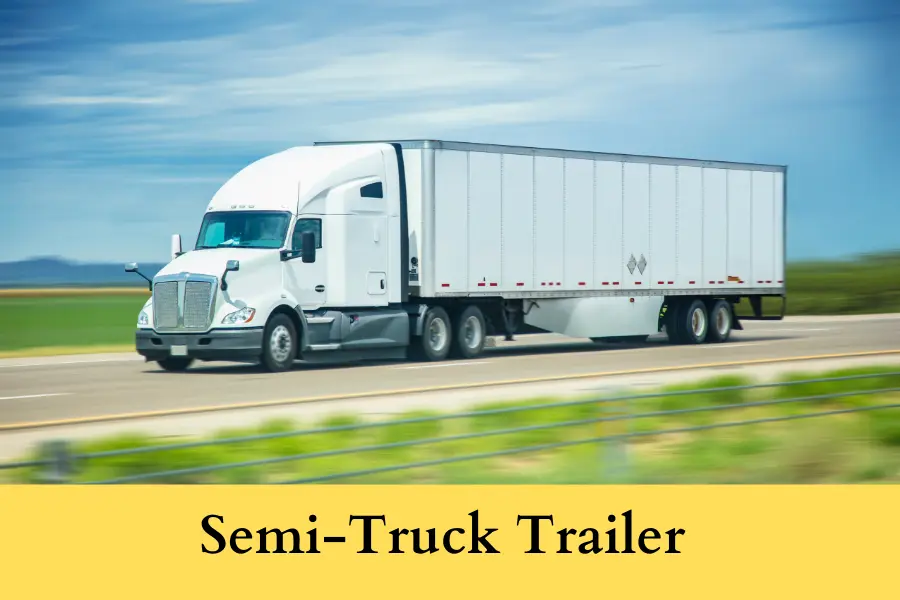 10 Semi-Truck Trailers is 500 Feet big or tall