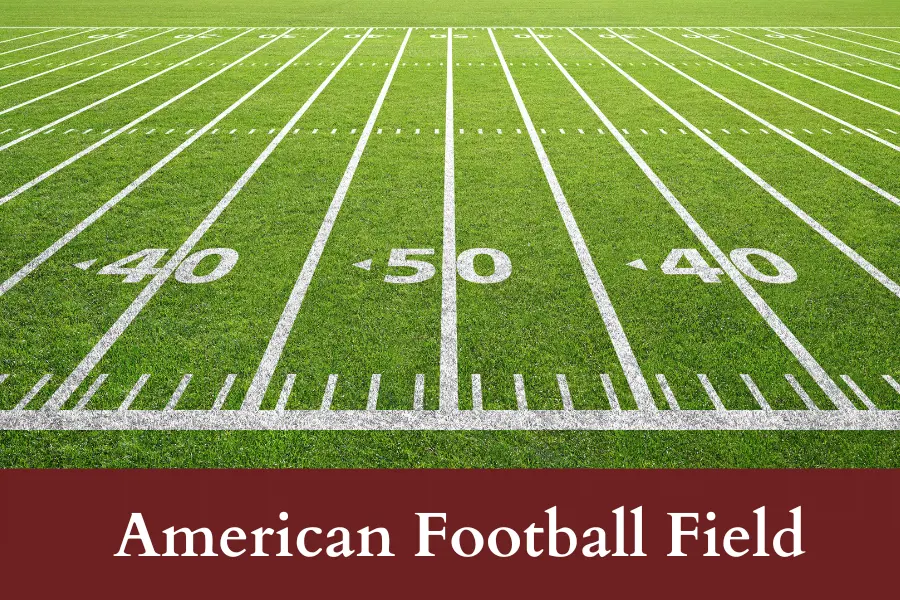 250 American Football Field is 50 Miles far