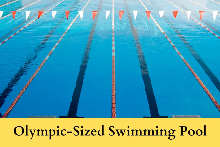 3 Olympic-Sized Swimming Pools is 500 Feet big or tall