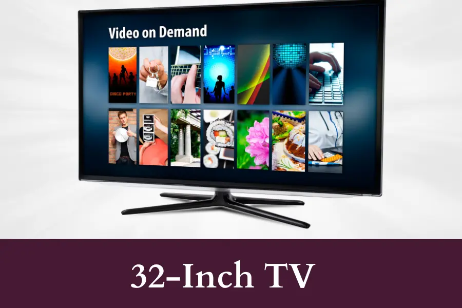 32-Inch TV size details