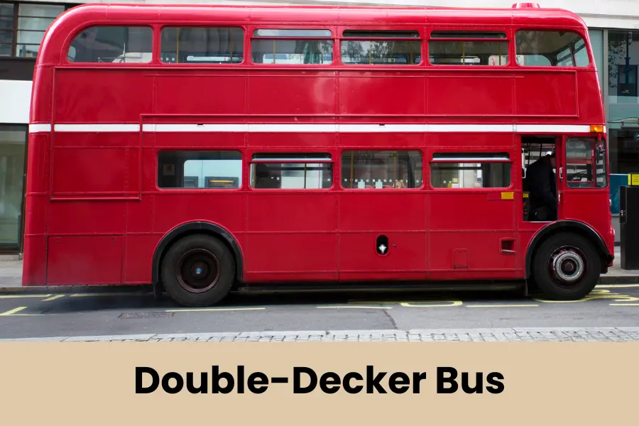 4 Double-Decker Bus is 40 meters long or big