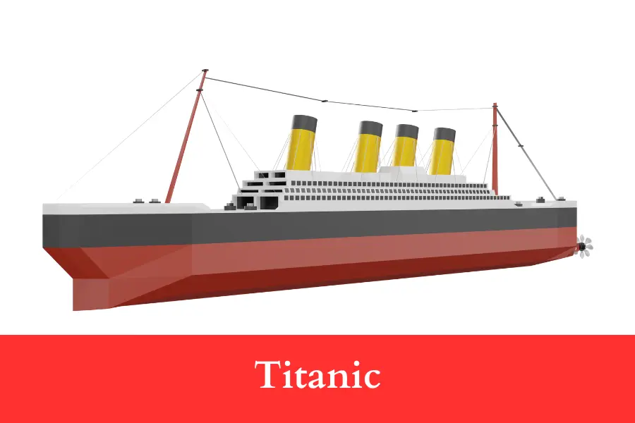 60 Times the Length of the Titanic is ten miles