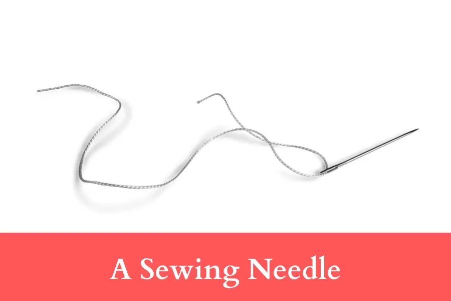 A Sewing Needle is 50 mm long or big