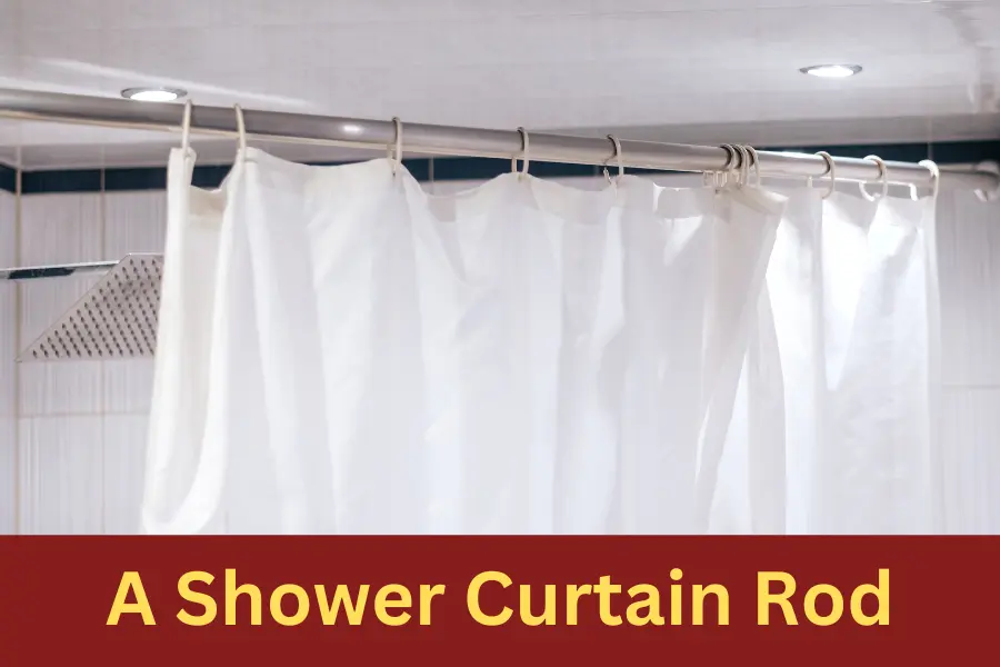 A Shower Curtain Rod is 3 feet long