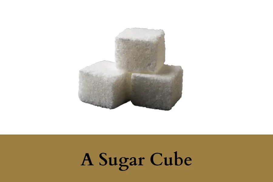 A Sugar Cube Is One Inch