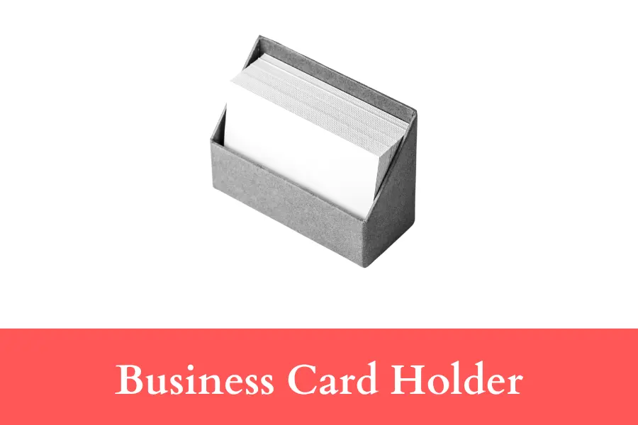 Business Card Holder is 50 mm long or big