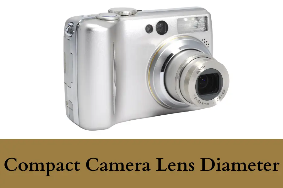 Compact Camera Lens Diameter Is One Inch