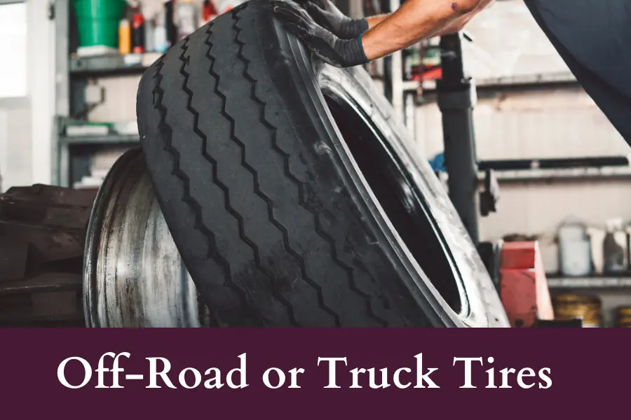 Diameter of Off-Road or Truck Tire is 32 inches big