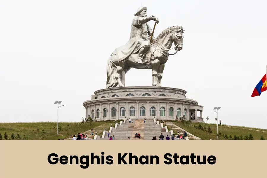 Genghis Khan Statue is 40 meters long or big