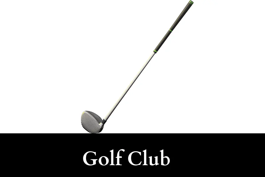 Golf Club is one meter long