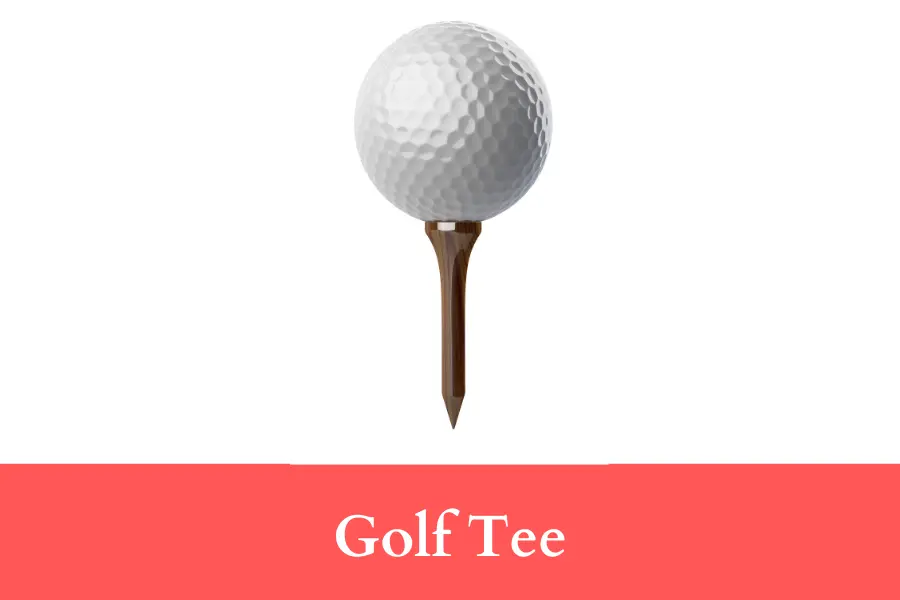 Golf Tee is 50 mm long or big