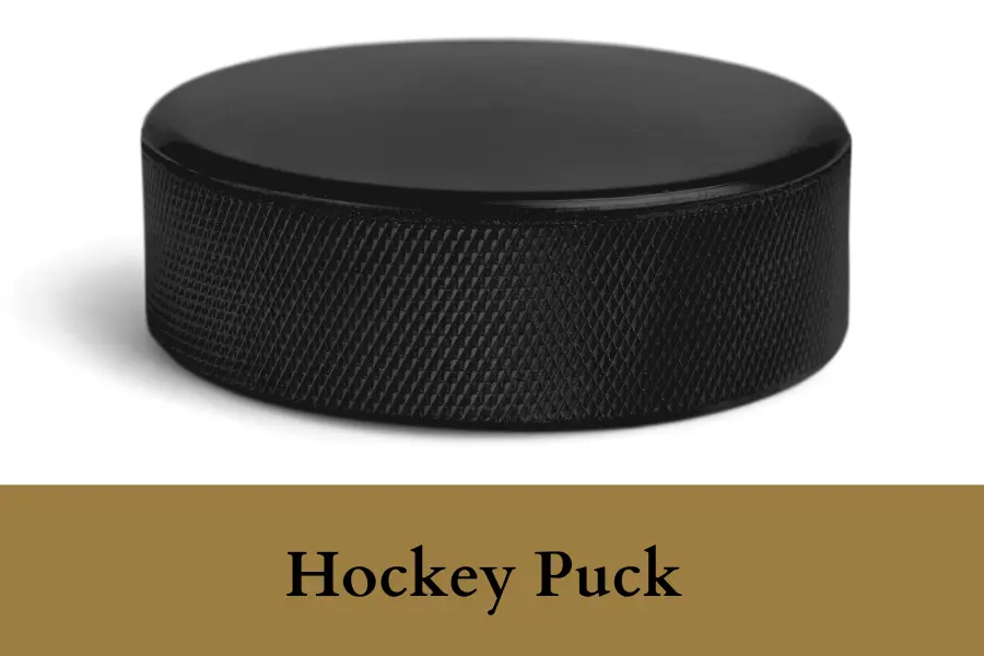 Hockey Puck thickness Is One Inch