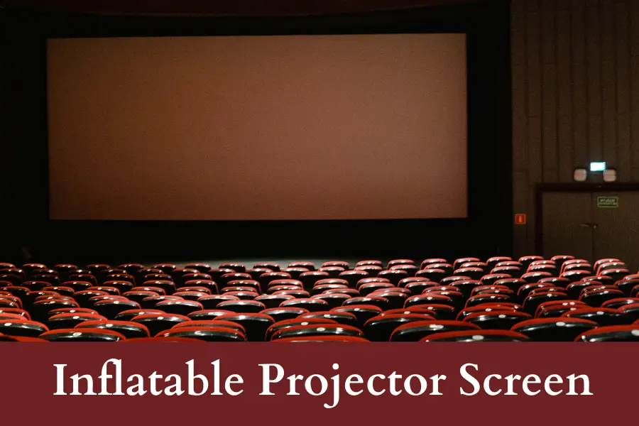 Inflatable Projector Screen is 7 meters long