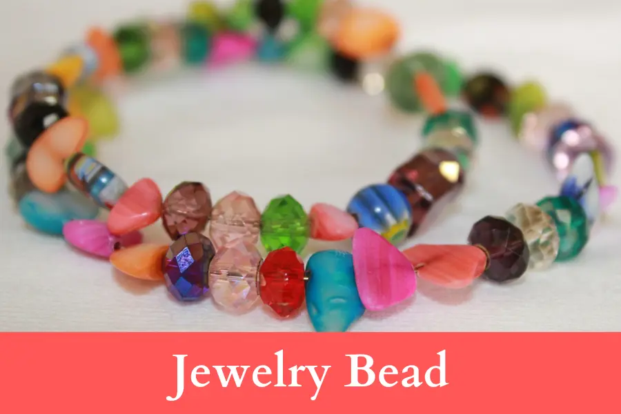 Jewelry Bead is 2 centimeters long