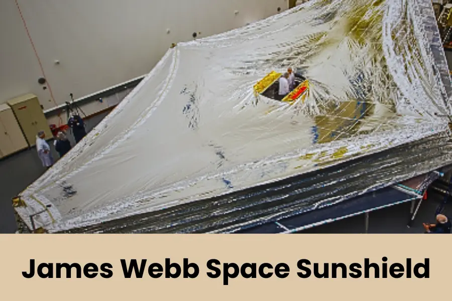 Length of the James Webb Space Telescope’s Sunshield is 40 meters long or big