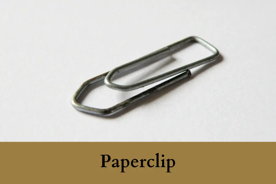 Paperclip Is One Inch long