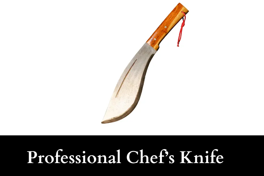 Professional Chef’s Knife is 20 inches long or big